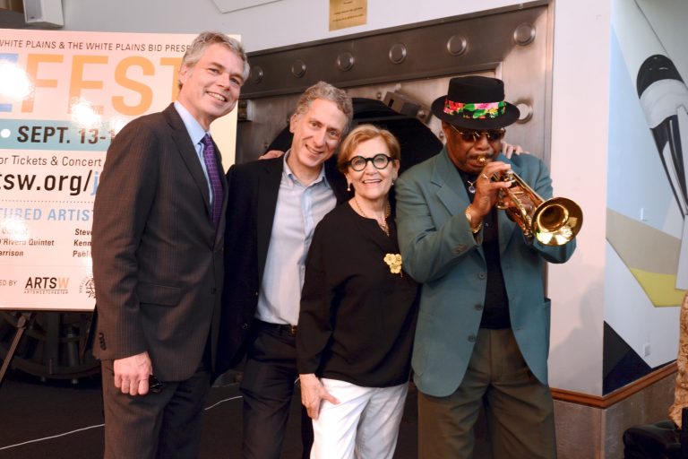 Mayor Thomas Roach at 2017 Jazzfest