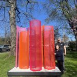 Shelley Parriott’s “Color Field Sculpture®, Warm Palette”